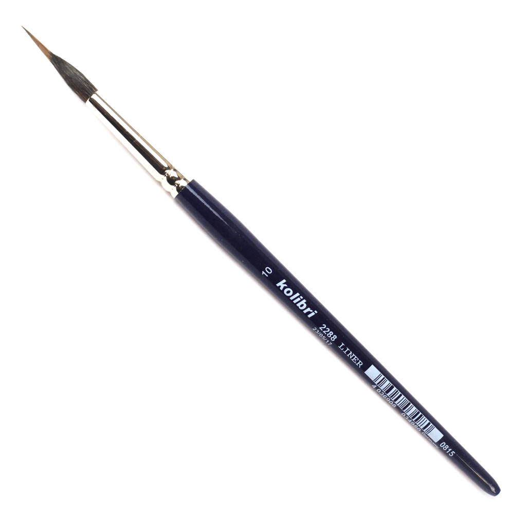 Pincel Profissional Para Aquarela Kolibri 2288 10